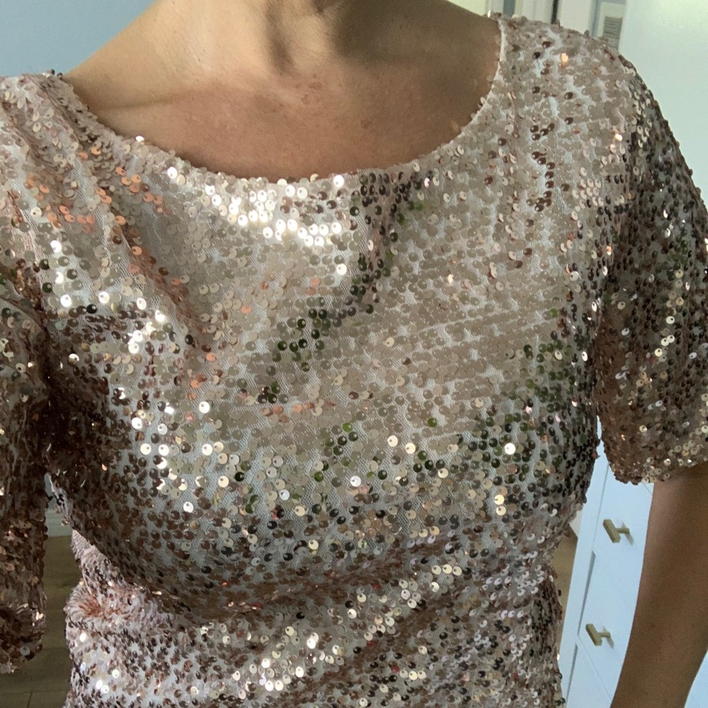 Sequin top